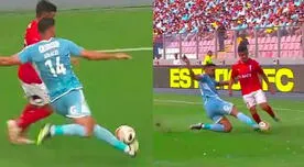 ¡A dónde vas! Ignácio quitó el balón a jugador de la U. Católica con brillante barrida - VIDEO