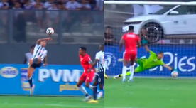 ¡Era el debut soñado! Arregui se mandó con una 'tijera' y estuvo cerca de marcar el 1-0