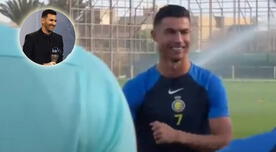 El curioso baile de Cristiano Ronaldo cuando Messi ganó el The Best - VIDEO