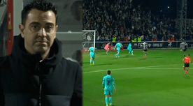 Unionistas anotó un golazo de volea al Barcelona y Xavi tuvo inesperada reacción - VIDEO