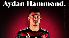 ¿Quién es Aydan Hammond, delantero de raíces peruanas que firmó por un club de Australia?