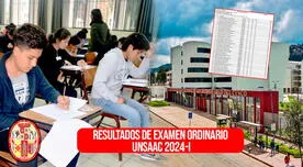 Resultados de examen ordinario UNSAAC 2024-I: lista de ingresantes del sábado 20 de enero