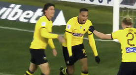Alexander Callens marcó su primer gol con AEK Atenas tras aprovechar un rebote - VIDEO