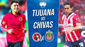 Chivas vs. Tijuana EN VIVO vía Fox Sports y VIX Premium por Liga MX