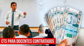 ¿Cómo se pagará la CTS para docentes contratados en el Perú?