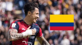 Cagliari oficializó fichaje de mundialista colombiano y será compañero de Gianluca Lapadula