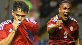 Costa Rica venció cómodamente 2-0 a El Salvador en un nuevo amistoso internacional