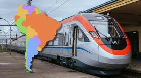 ¿En qué país se encuentra el tren más rápido y moderno de Sudamérica?