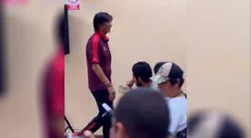 Ángel Comizzo y su desplante a la prensa en conferencia tras derrota ante Universitario
