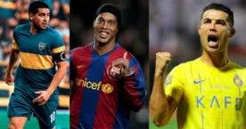 ¿Cristiano, Riquelme o Ronaldinho? Las celebraciones más llamativas en el fútbol mundial