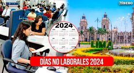 ¿Cuáles son los sietes días no laborales 2024 para el sector público en Perú?