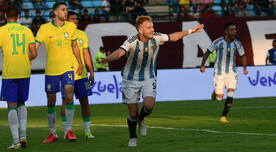 Argentina clasificó a los Juegos Olímpicos de París 2024: eliminó a Brasil con gol de Gondou