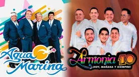 Agua Marina y Armonía 10 ofrecen conciertos GRATIS: horarios y lugares