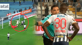 El curioso gesto de Diego Haro a Waterman tras el insólito gol que falló ante Universitario