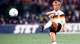 Falleció Andreas Brehme, autor del gol que le dio el título a Alemania en Italia 1990