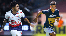 ¿A qué hora juega Chivas vs. Pumas con Piero Quispe y qué canal transmite el duelo en vivo?