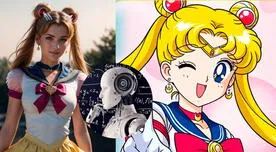 Así se vería Serena de Sailor Moon en la vida real según Inteligencia Artificial