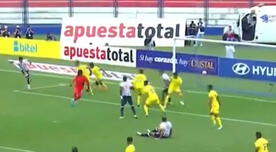 Arregui aprovechó un blooper de Campos y marcó el 4-1 de Alianza Lima sobre Comerciantes