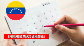 Efemérides en Venezuela, marzo 2024: Lista completa de fechas festivas