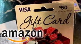 ¿Puedo usar una tarjeta de regalo Visa en Amazon?