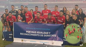 Independiente calentó al ritmo de "Cha-La Head-Cha-La" de DBZ previo al duelo ante River