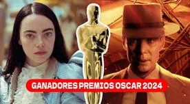 Ganadores Premios Oscar 2024: Revive los mejores momentos y conoce la lista completa