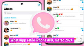 WhatsApp estilo iPhone APK 2024: ingresa al LINK para descargar la versión para Android