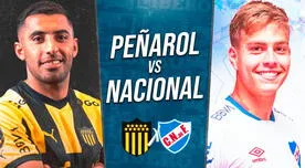 ¿A qué hora es el clásico hoy Peñarol - Nacional en qué canal pasan por VTV Plus y Star Plus?