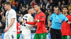 Portugal de Cristiano Ronaldo no pudo ante Eslovenia y cayó por 2-0 en amistoso internacional