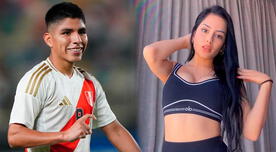 Cielo Berrios, novia de Piero Quispe, envió romántico mensaje tras su primer gol con Perú