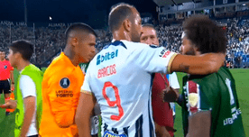 Barcos y Campos se 'pelearon' por la camiseta de Marcelo tras empate de Alianza Lima - VIDEO