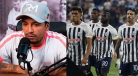 Reimond Manco criticó duramente a jugador de Alianza Lima tras su nivel: "No puede jugar"