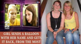 La niña que soltó un globo buscando un amigo y encontró a alguien con su misma vida
