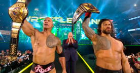 WrestleMania 40: The Rock y Roman Reigns vencieron a Cody Rhodes y Seth Rollins