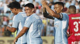 La punta es celeste: Sporting Cristal goleó 4-0 Sport Huancayo y recuperó el liderato