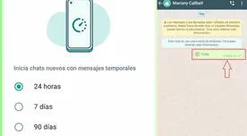 ¿Cómo mandar mensajes temporales en WhatsApp? | GUÍA