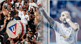LDU de Quito saludó afectuosamente a la "leyenda" Hernán Barcos por su cumpleaños 40