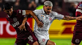 Sin Urruti por expulsión, Deportivo Garcilaso cayó 2-1 ante Lanús por Copa Sudamericana