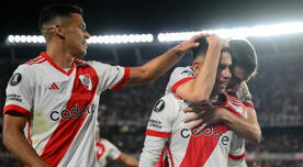 Con goles de Echeverri y Colidio: River Plate venció 2-0 a Nacional por la Copa Libertadores