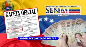 Valor de la Unidad Tributaria en Venezuela sufrió un cambio: revisa aquí el NUEVO MONTO según Seniat