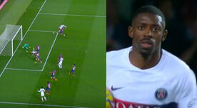 Dembélé aplicó la 'ley del ex' y anotó el empate 1-1 para PSG ante Barcelona por la Champions