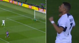 ¡Lo dio vuelta! Kylian Mbappé anotó el 3-1 de penal y está dejando fuera al Barcelona