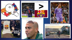 "RIP Barcelona": Dembelé junto a Mbappé humillaron a los culés y los memes estallaron