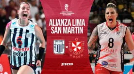 Alianza Lima vs. San Martín EN VIVO Vóley: horarios y cómo ver HOY la final de la LNSV