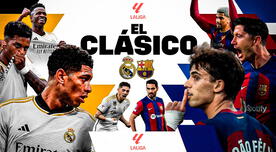 Canal confirmado para ver Real Madrid vs. Barcelona por el Clásico de LaLiga de España