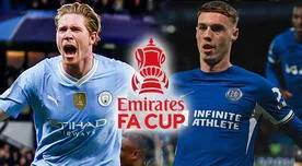 ¿A qué hora juega el  Manchester City vs Chelsea,  canal TV y dónde ver semifinal de FA Cup?