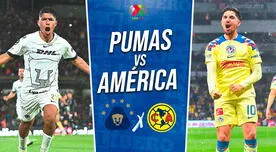 América vs Pumas EN VIVO con Piero Quispe: a qué hora juegan y qué canal transmite Liga MX