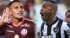 ¿A qué hora juega Universitario vs. Botafogo y en qué canal ver Copa Libertadores?