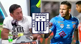 Carlos Galván destacó a Adrián Ugarriza y lo comparó con delantero de Alianza: "Es igual"