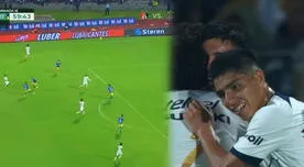 Piero Quispe sorprendió con magnífica jugada para el gol de Pumas contra América - VIDEO